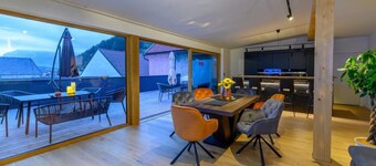 Apartamento "Gasthof Alte Post - Top 7 Admiral" con vistas a la montaña y Wi-Fi