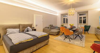 Appartement de vacances "Gasthof Alte Post Top 1 Top 4 Kombi" avec vue sur la montagne et Wi-Fi