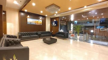 Sala de estar en el lobby