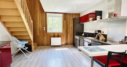 Chalet 1 - House with private pond in Baie De Somme
