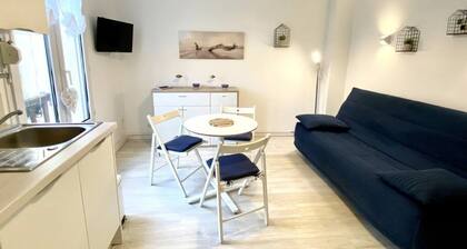 La parenthĂšse, studio pour 2 personnes en bord de plage