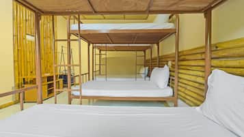 Shared Dormitory, Men only | 1 bedroom, bed sheets