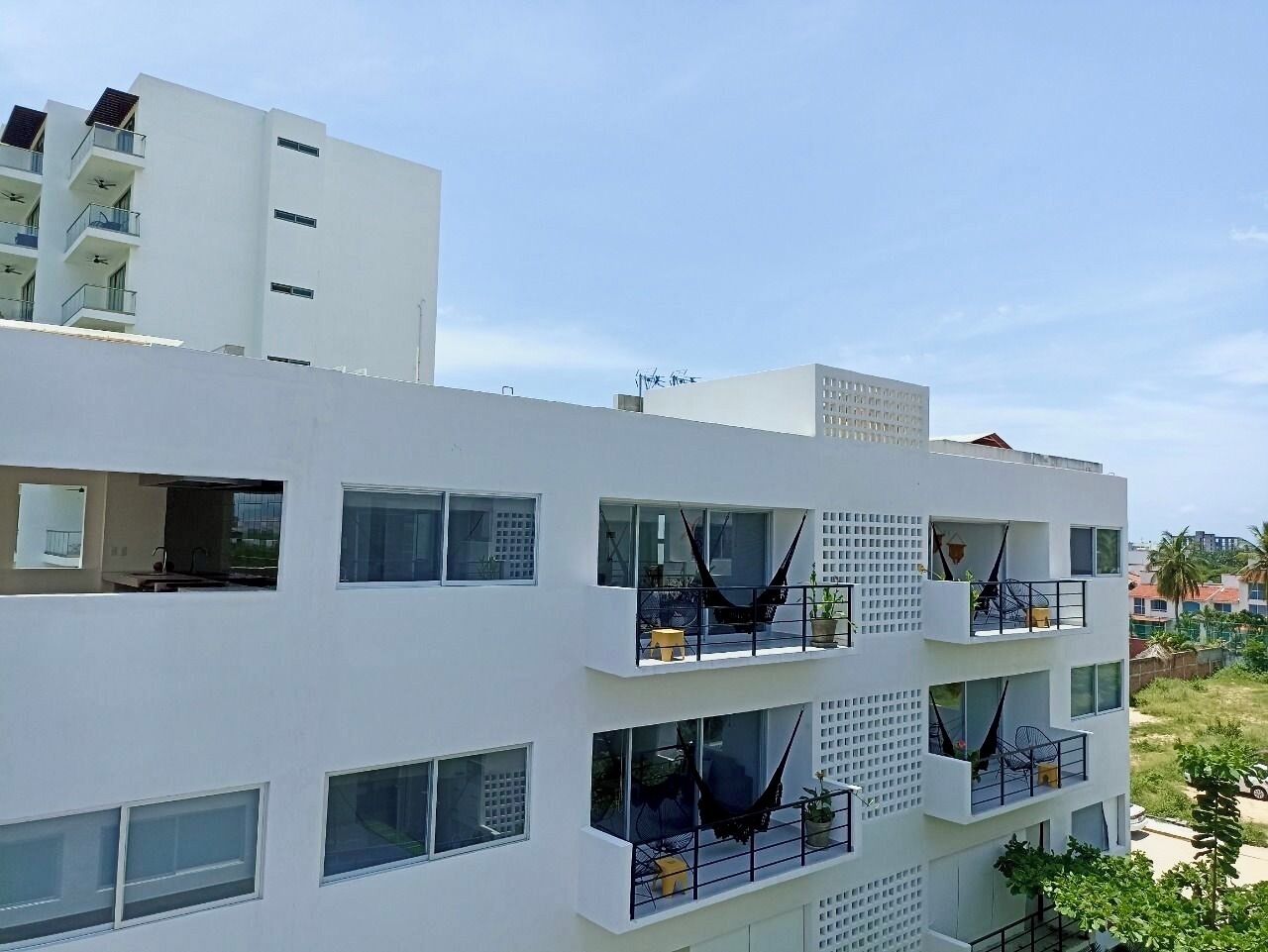 Mặt tiền nơi lưu trú