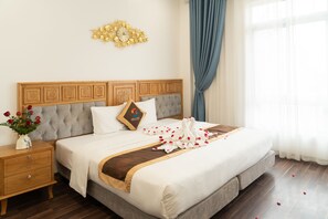 Kamar Double Deluks | Meja kerja, ruang kerja ramah laptop, dan Wi-Fi gratis