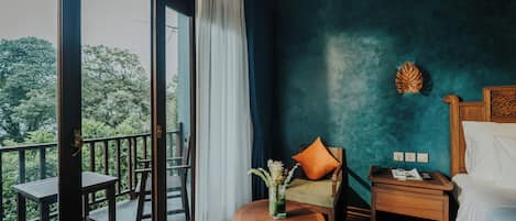 Chambre Supérieure avec lits jumeaux | Vue de la chambre
