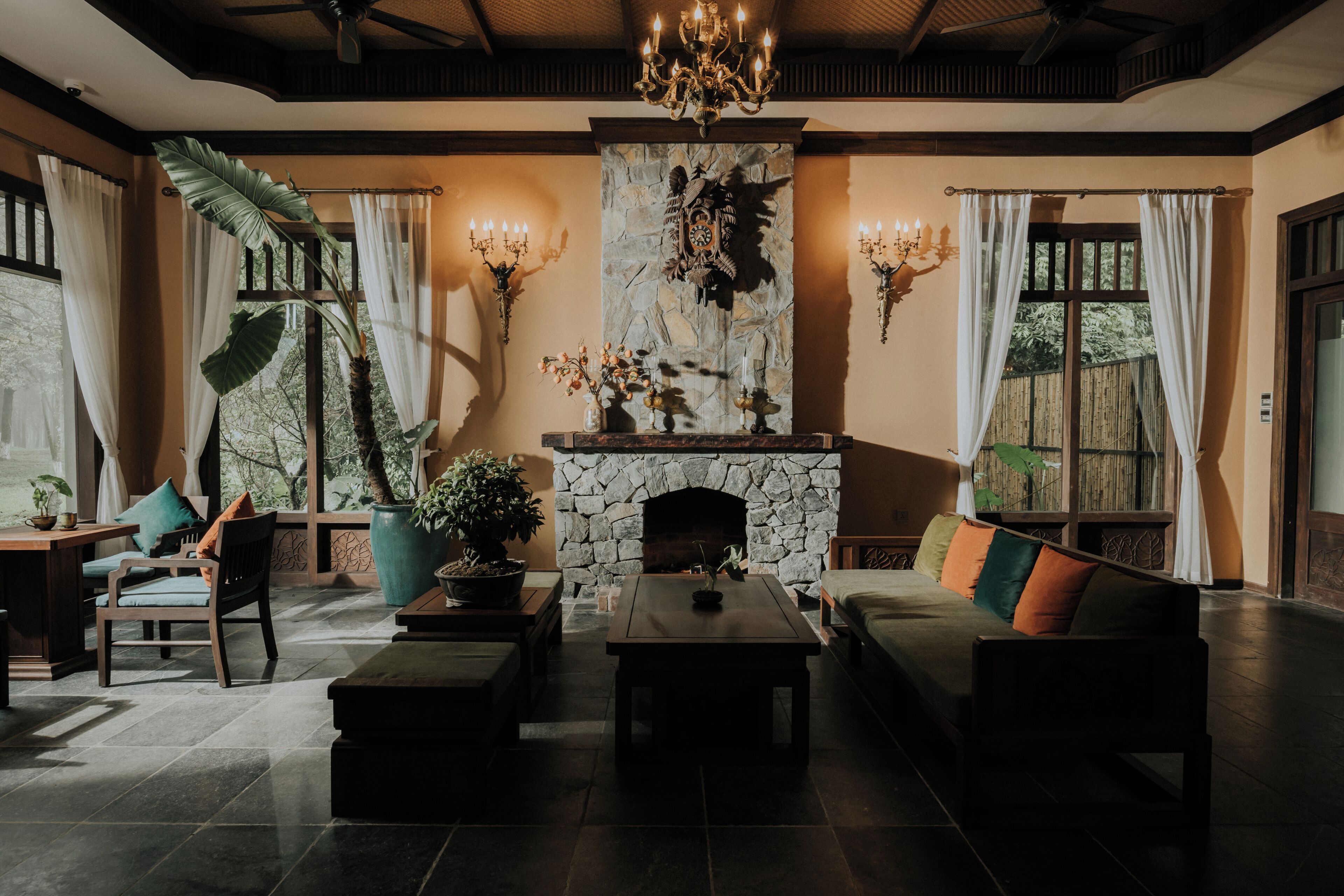 Fachada de la propiedad