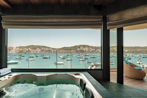 Premium Seaview Room with Hot Tub | Minibar, Schreibtisch, schallisolierte Zimmer, kostenloses WLAN