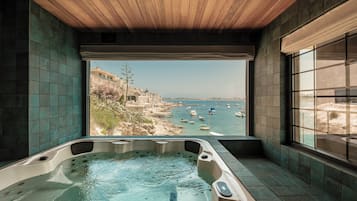 Premium Seaview Room with Hot Tub | Minibar, skrivebord, lydisolering, gratis Wi-Fi