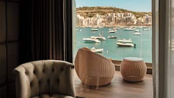 Deluxe Room, Balcony, Sea View | Terrace/patio