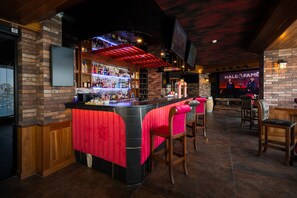 Sports bar, ocean views, open daily