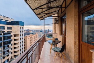 Familie appartement | Balkon