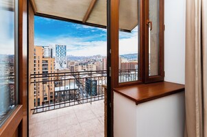 Familie appartement | Balkon