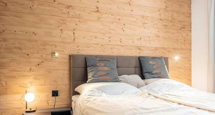 Modern suite directly on the ski slope