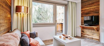 Moderne suite direkte ved skiløjpen
