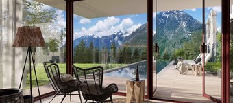 Apartment with infinity pool