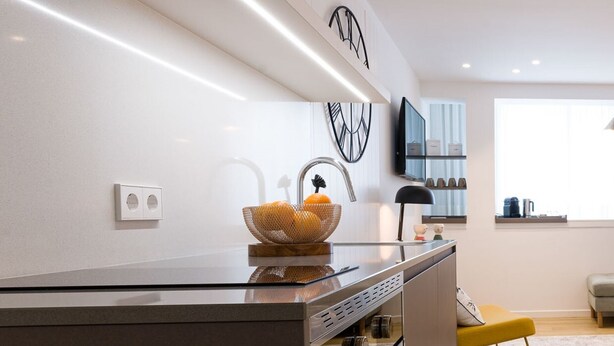 Private kitchen - Classic Double Apartment (Santiago de Compostela)