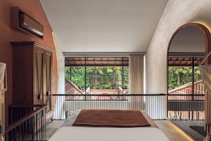 Grand 1 Bedroom Villa with Private Pool & Bathtub | 1 多间卧室、高档床上用品、迷你吧、客房内保险箱