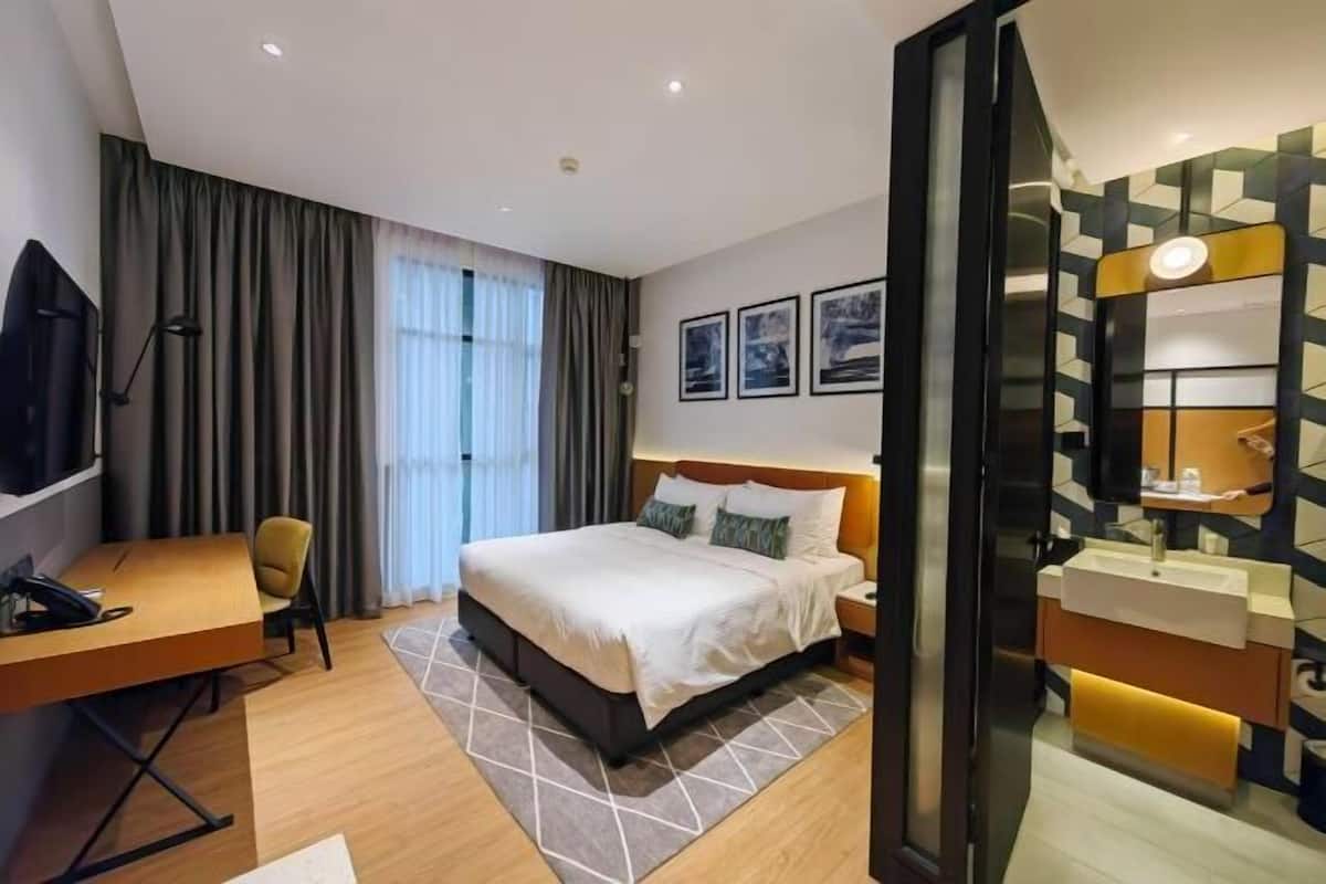 Couette en duvet d'oie, coffres-forts dans les chambres