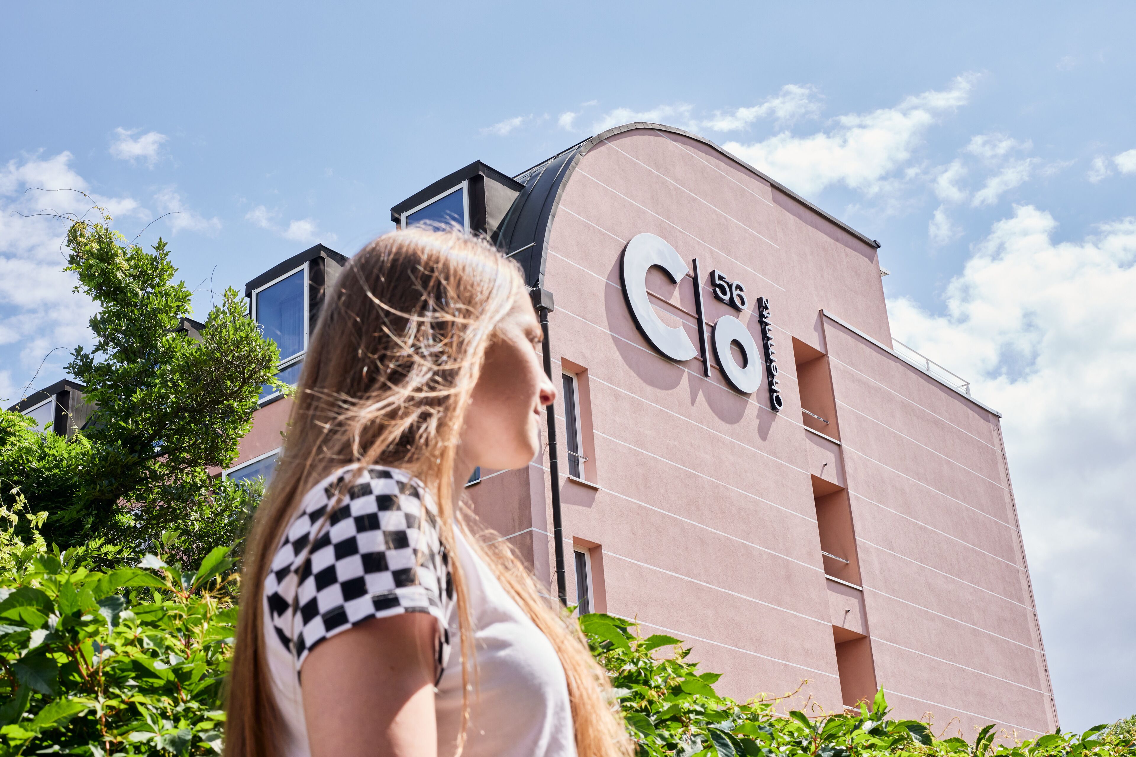 Fassade der Unterkunft