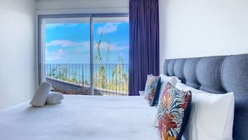 2 makuuhuonetta, silitysrauta/-lauta, vauvan matkasänky, ilmainen Wi-Fi