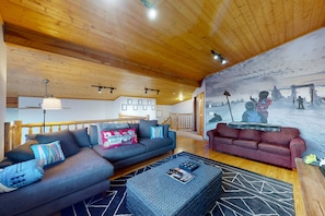 电视、壁炉、电子游戏