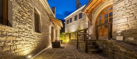 Fassade der Unterkunft