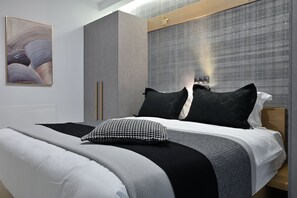 Sengetøy i egyptisk bomull, sengetøy av topp kvalitet og dundyner