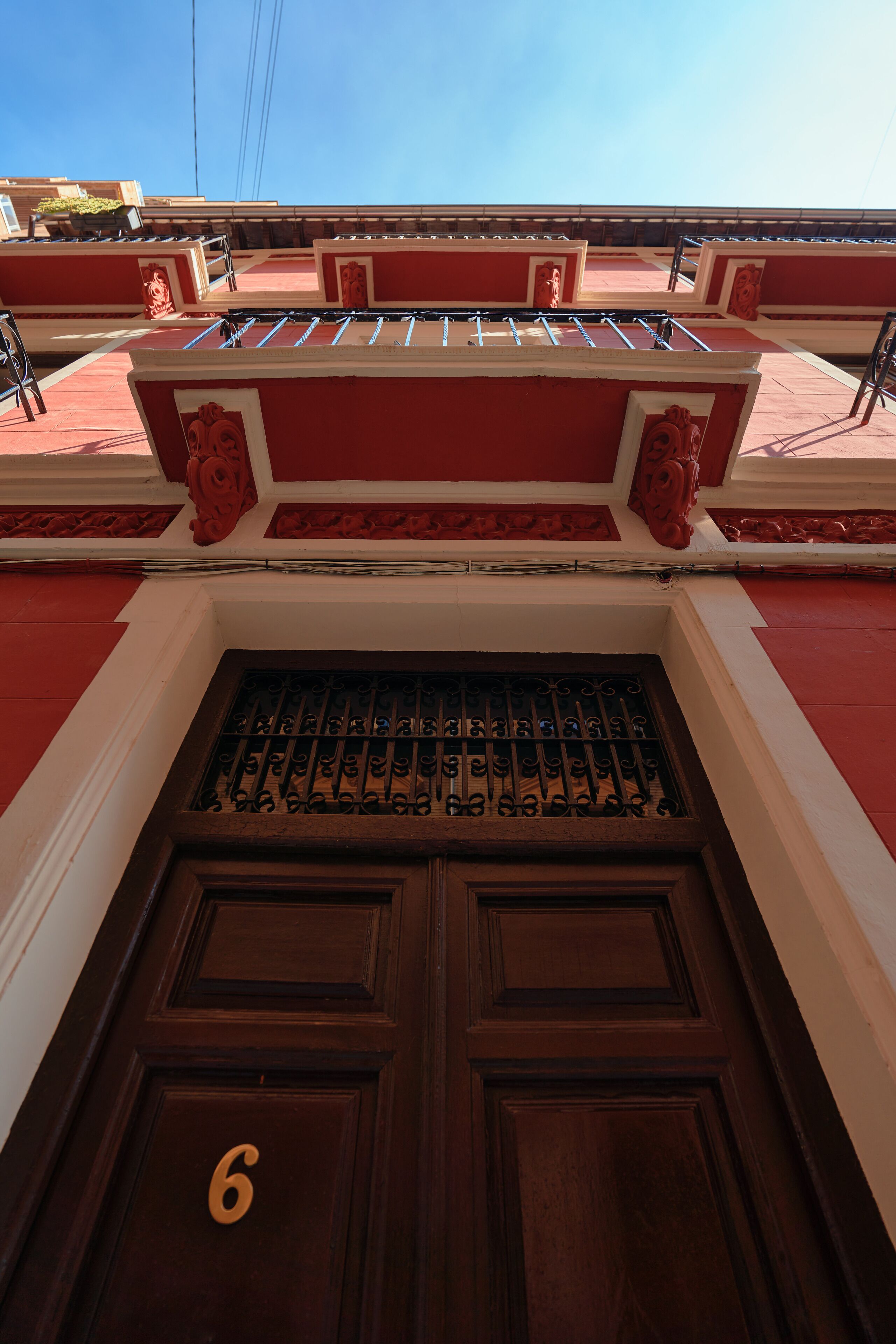 Voorkant van accommodatie