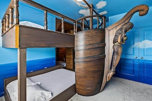 6 bedrooms, iron/ironing board, WiFi, bed sheets - Rhythmic Retreat | Beach + music lover's oasis w pool, movie theater, karaoke rm (Melbourne Beach)