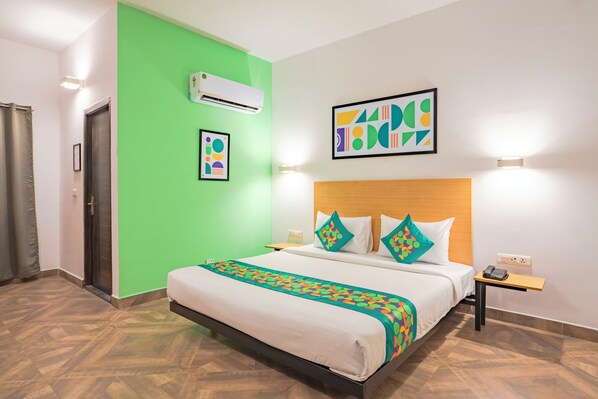 1 bedroom, desk, iron/ironing board