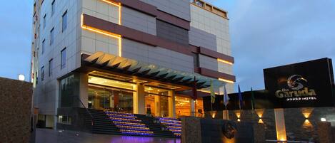 Façade de l’hébergement