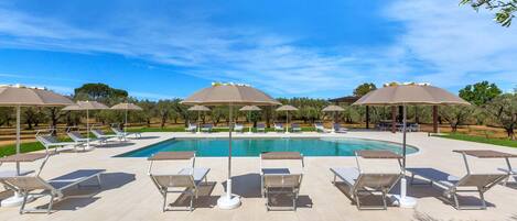 Seasonal outdoor pool