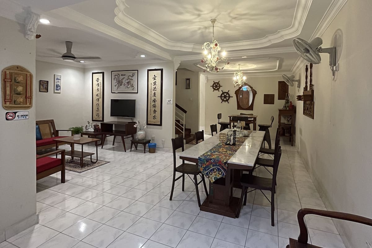 Casa familiar | Área de sala de estar