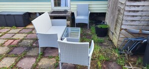 Property grounds - Large Cozy static caravan in cornwall (st.austell)