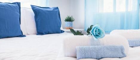 2 bedrooms, iron/ironing board, free WiFi, bed sheets