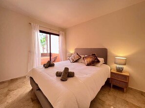 2 habitaciones y ropa de cama 
