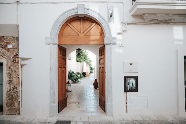 Fassade der Unterkunft