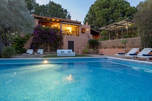 Villa in San Rafael Ibiza Sleeps 12