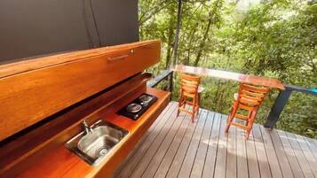 Enceinte de l’hébergement