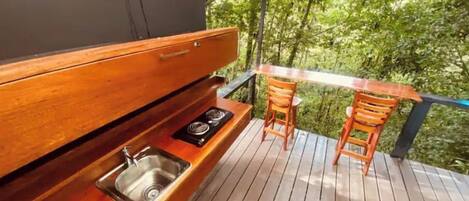 Overnattingsstedets uteområder