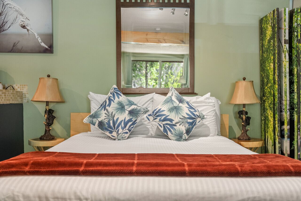 Desk, blackout curtains, free WiFi, bed sheets