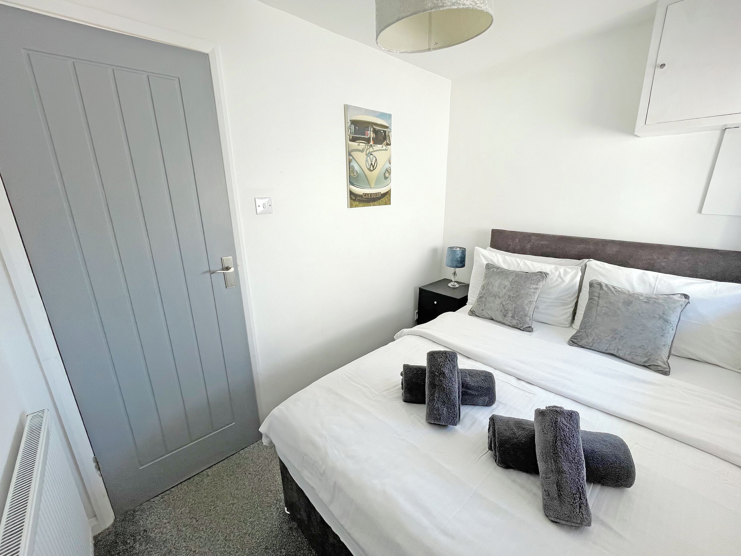 2 habitaciones, wifi gratis y ropa de cama 