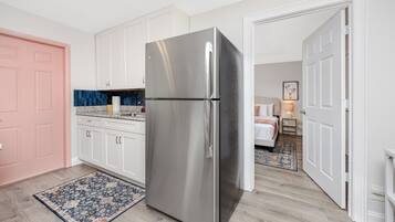 1 bedroom, iron/ironing board, travel crib, WiFi