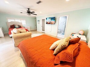 7 chambres, bureau, fer et planche à repasser, accès au Wi-Fi (inclus)