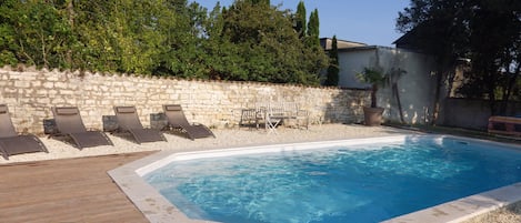 Uppvärmd pool
