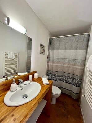 Regadera, amenidades de baño ecológicas, secadora de cabello, jabón 