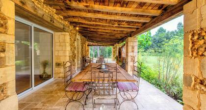 Dezie Manor Orangerie and Gardens near Sarlat la Caneda