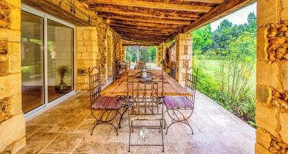 Dezie Manor Orangerie and Gardens near Sarlat la Caneda