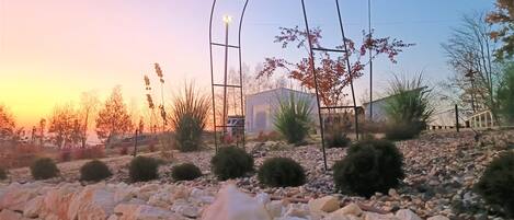 Overnattingsstedets uteområder