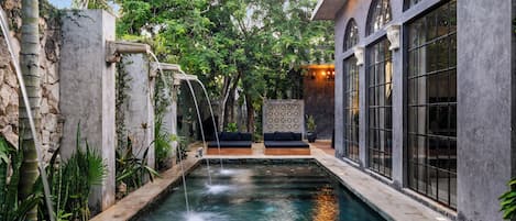 Piscine chauffée